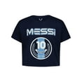 thumbnail image 1 of Messi Girl's Athletic Short Sleeve Graphic T-Shirt, Sizes 4-16, 1 of 3