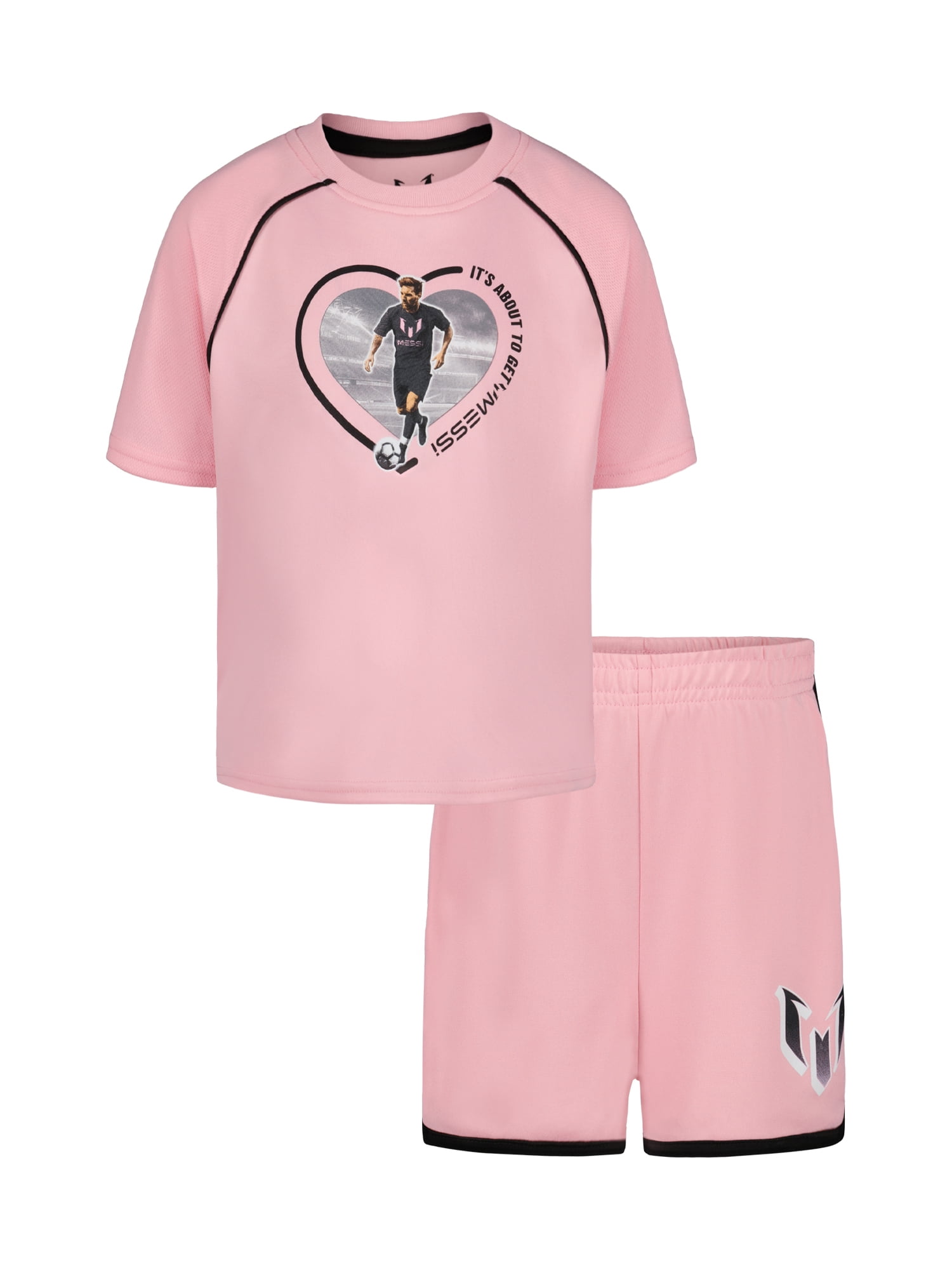 Messi Girls Active Lifestyle Jersey Set, Sizes 4-16