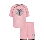 Girls Active Lifestyle Jersey Set, Sizes 4-16