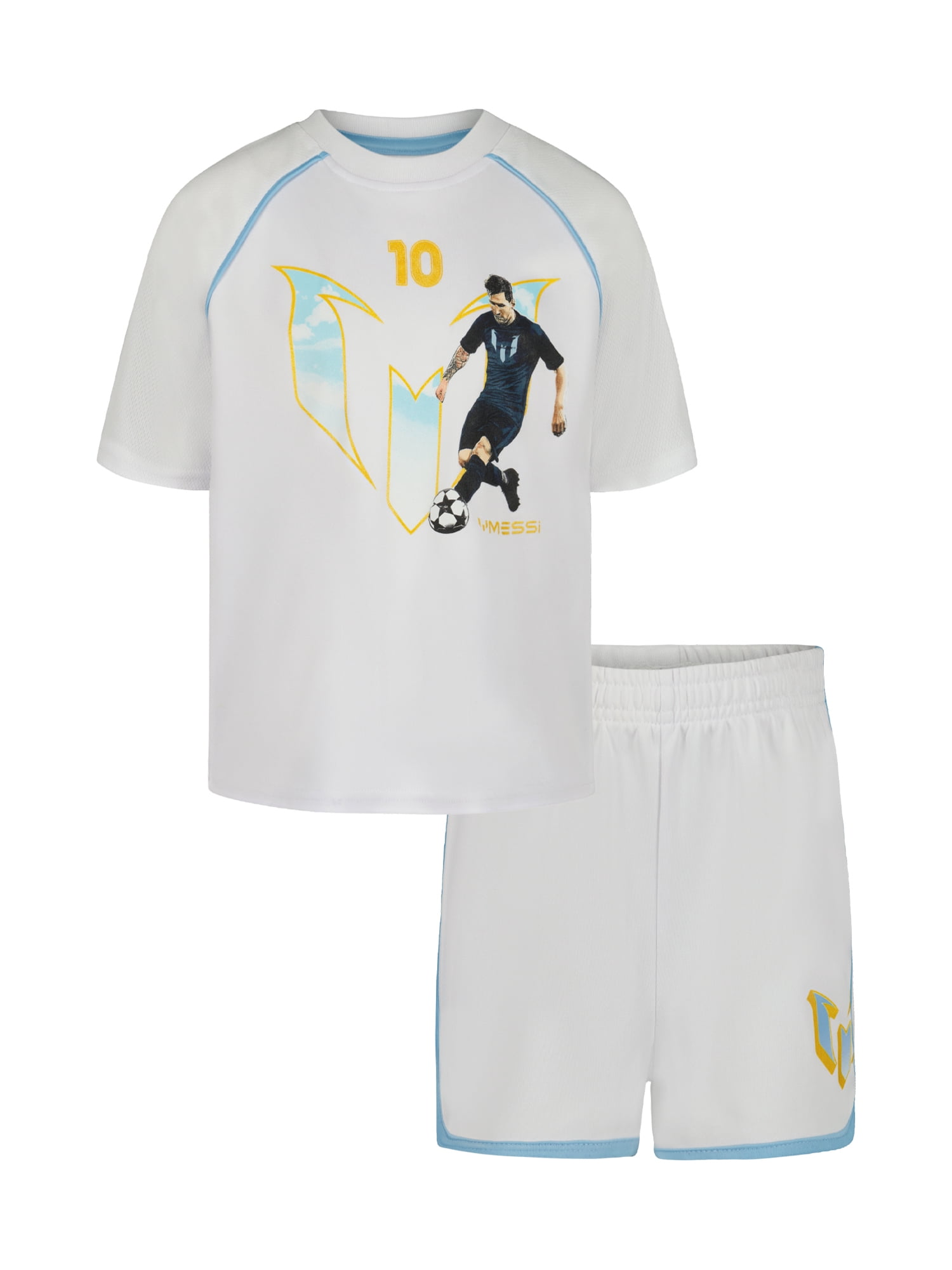 Messi Girls Active Lifestyle Jersey Set, Sizes 4-16