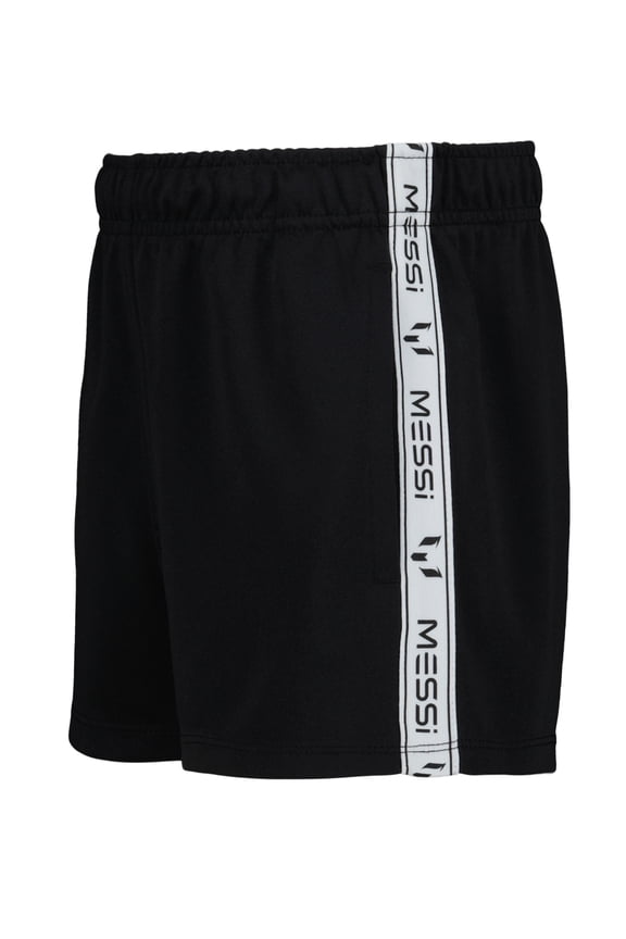 Girl’s Athletic Logo Tape Short, Sizes 4-16