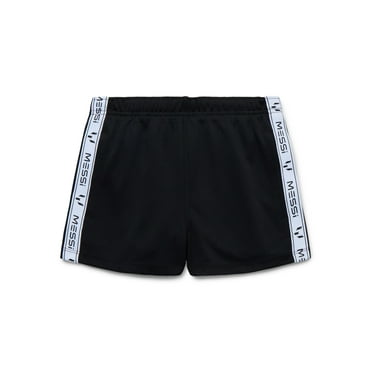 Messi Girls Athletic Logo Tape Short, Sizes 4-16