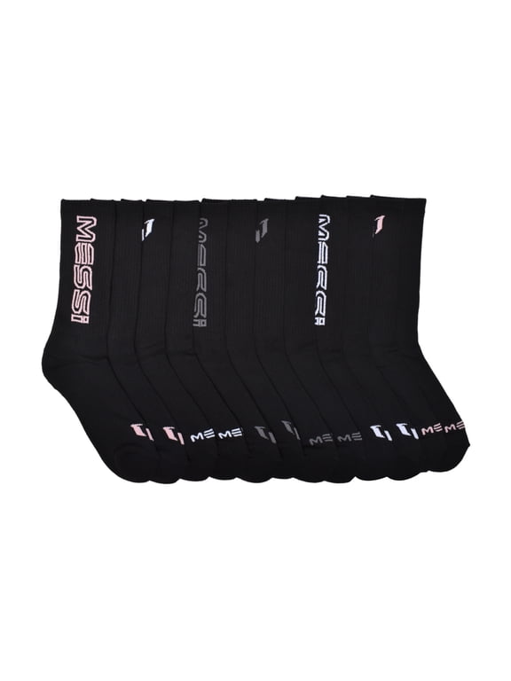 Men's 6-Pack Crew Socks, Sock Size 10-13