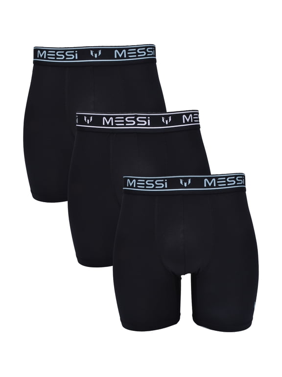 Men's Stretch Boxer Brief Underwear 3-Pack, Sizes S-XL