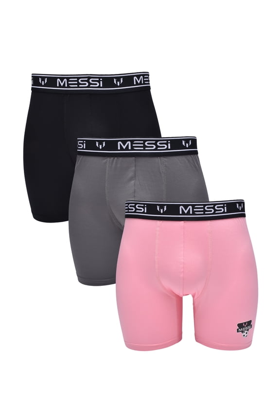 Men's Stretch Boxer Brief Underwear 3-Pack, Sizes S-XL