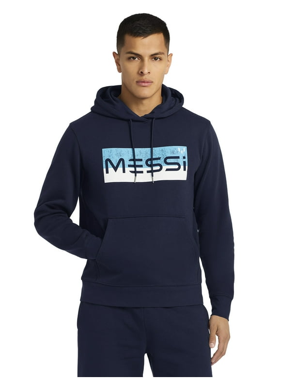 Mens Fleece Graphic Hoodie, Sizes XS-5XL