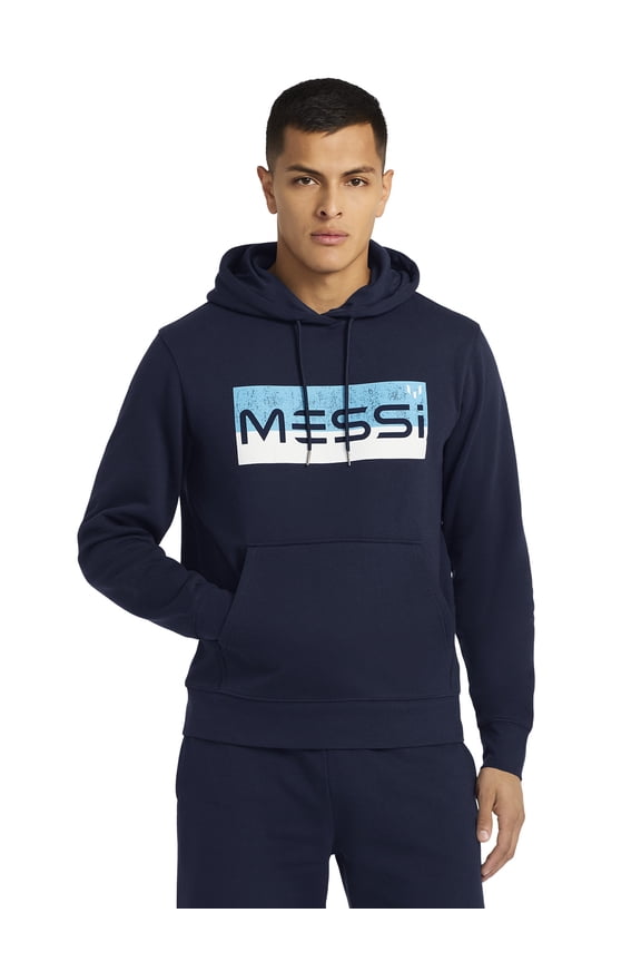 Mens Fleece Graphic Hoodie, Sizes XS-5XL