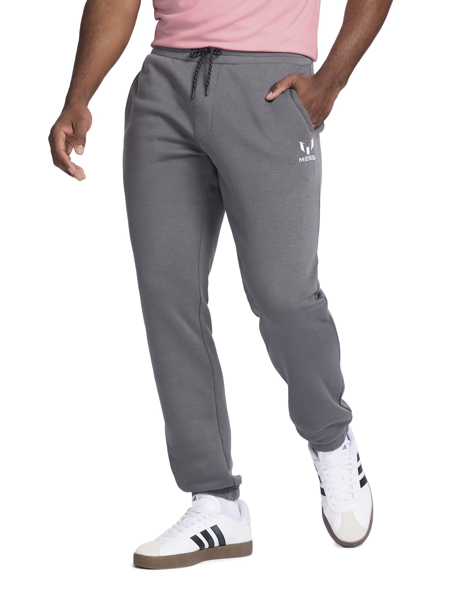 Messi Mens Fleece Jogger Pants, Sizes XS-3XL