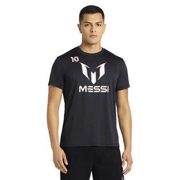 Messi Mens Short Sleeve Athletic Jersey Top, Sizes XS-5XL