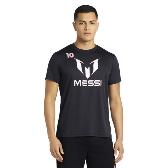 Messi Mens Short Sleeve Athletic Jersey Top, Sizes XS-5XL