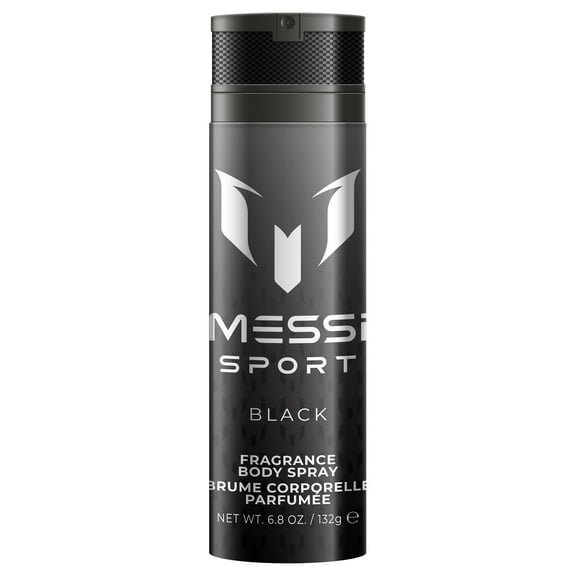 Messi Sport Black Body Spray for Men 6.7 Oz