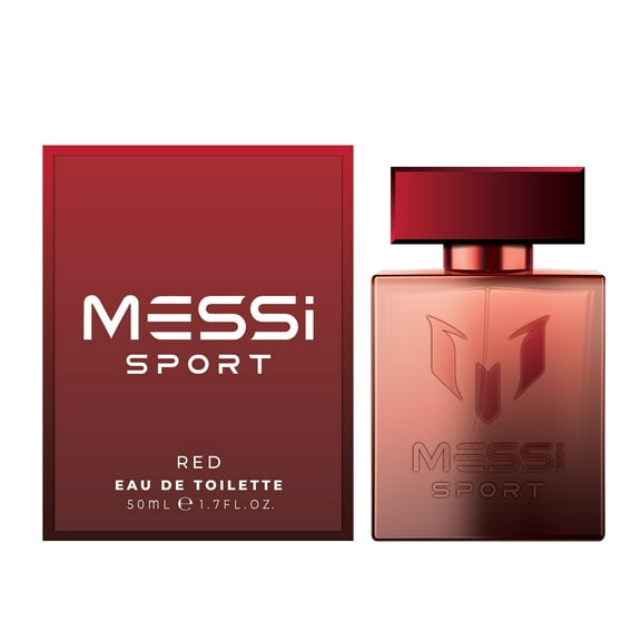Messi Sport Red Eau De Toilette Spray 1.7 Oz for Men