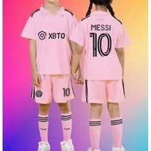 Messi Youth Jersey, Messi Kids Jersey, Messi Children Jersey, Messi Jersey, Miami International CF Messi Jerse, Lionel Messi T-Shirt and Pants