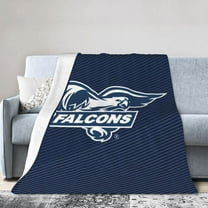 Messiah A University Logo Fleece Blanket, Very Soft Microfiber Flannel Blanket for Couch Warm and Cozy for All Seasons