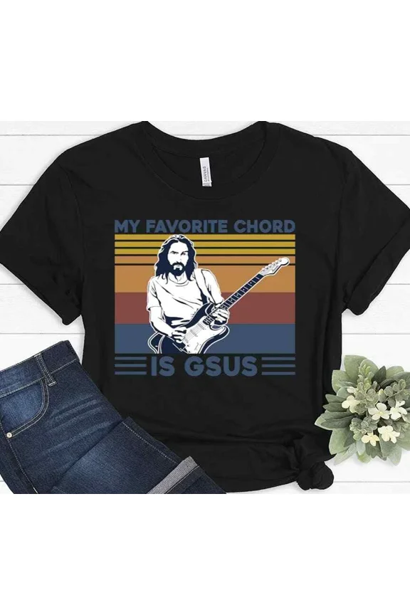 Messiah Instrument My Favorite Note Is Gsus Christian Gift Unisex T-Shirt, up to Size 5XL