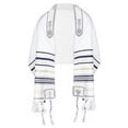 thumbnail image 1 of Messianic Tallit Prayer Shawl with Bag | Size 72 x 22 Inch, 1 of 7