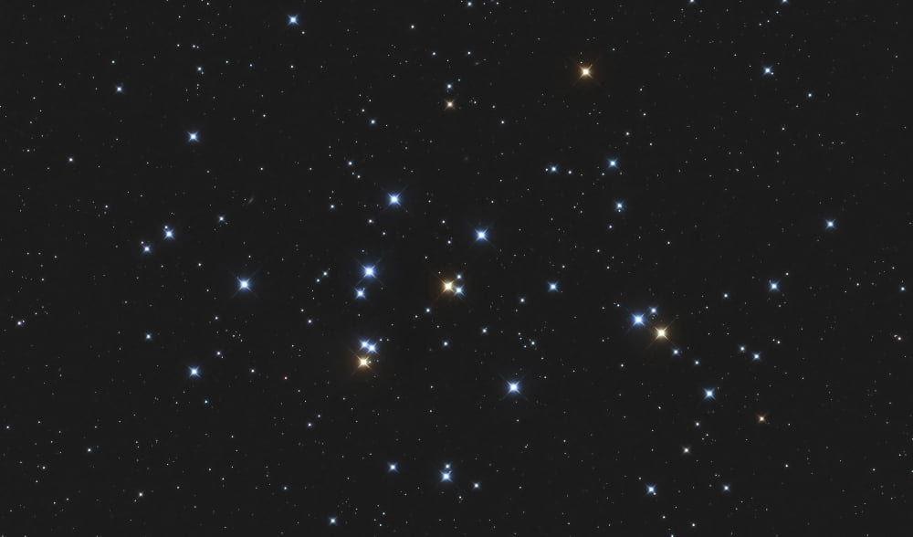 Messier 44 the Beehive Cluster Canvas Art - Lorand FenyesStocktrek Images (36 x 22)