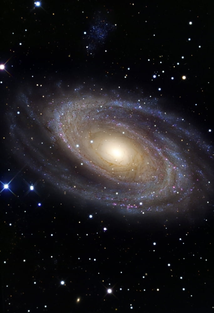 Messier 81 a spiral galaxy in the constellation Ursa Major Canvas Art - R Jay GaBanyStocktrek Images (12 x 17)