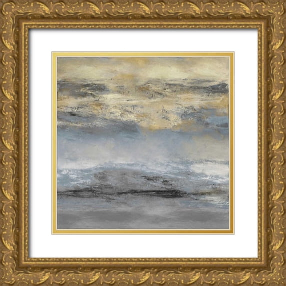 Messina, Jake 12x12 Gold Ornate Wood Framed with Double Matting Museum Art Print Titled - Terra
