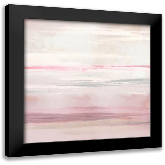 Messina, Jake 20x20 Black Modern Framed Museum Art Print Titled - Blush Perspective I