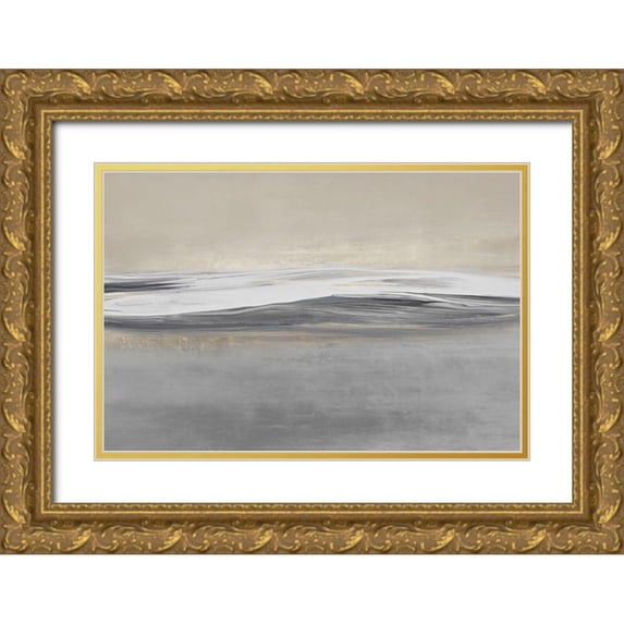 Messina, Jake 24x17 Gold Ornate Wood Framed with Double Matting Museum Art Print Titled - Reflective I