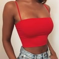 thumbnail image 1 of Messiyo Womens Tank Tops Spaghetti Strap Tank Top Camisole Tops for Women Athletic Tank Tops for Women's Undershirt Tank Tops Summer Tops for Women Cute Tank Tops for Women Red XL, 1 of 4