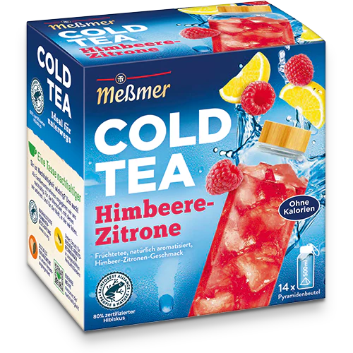 Messmer COLD brew /iced tea RASPBERRY LEMON 1 box