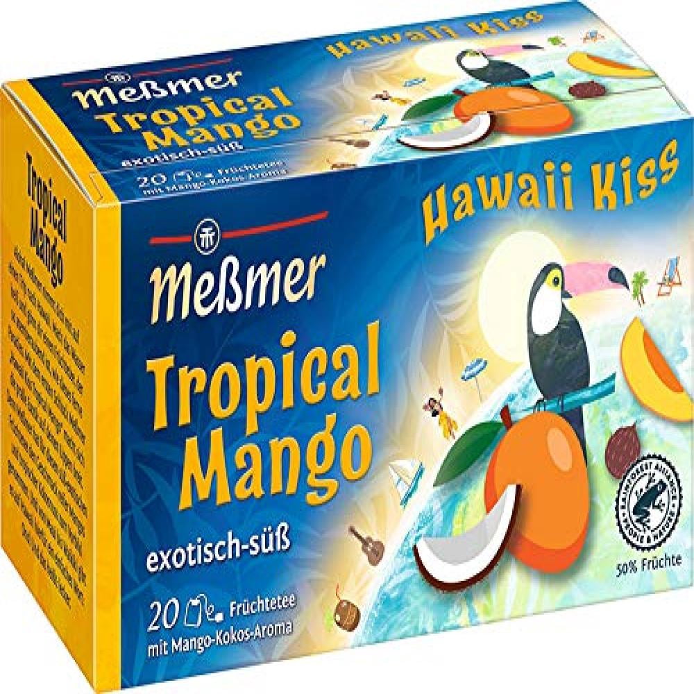 Messmer Hawaii Kiss Tropical Mango Tea 20 Tea Bags 1ct Made In Germany messmer-hawaii-kiss-tropical-mango-tea-20-tea-bags-1ct-made-in-germany