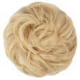 thumbnail image 1 of Messy Bun Beach Blonde Hair Piece Human Hair Blonde – Natural Soft Updo Look, Secure & Lightweight Hair Bun Extensions For Women, messy bun hair piece, 1 of 10