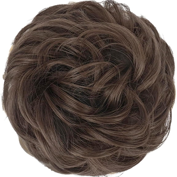 Messy Bun Beach Blonde Hair Piece Human Hair Blonde – Natural Soft Updo Look, Secure & Lightweight Hair Bun Extensions For Women, messy bun hair piece