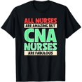 thumbnail image 1 of Messy Bun Cna Certified Nursing Assistant T-Shirt, 1 of 4