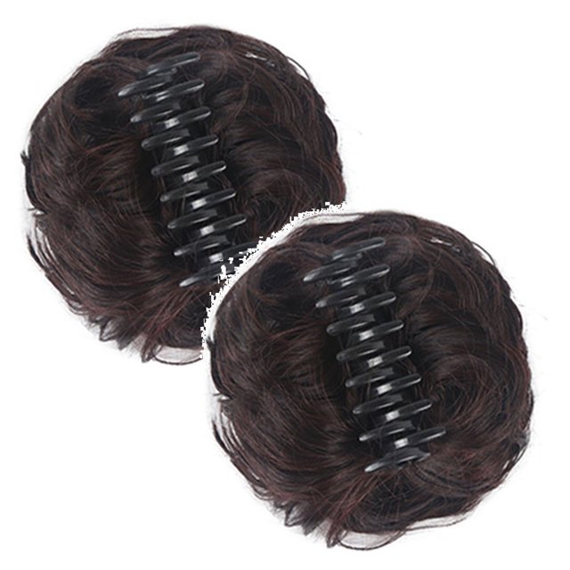 Messy Bun Easy Clip Wig Female Grasping Clip Hairnatural Hair Curler