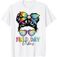 thumbnail image 1 of Messy Bun Field Day 2024 Girls Student T-Shirt, 1 of 4