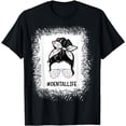 thumbnail image 1 of Messy Bun Hair Dental Life Dentist Humor Dental Assistant T-Shirt, 1 of 4