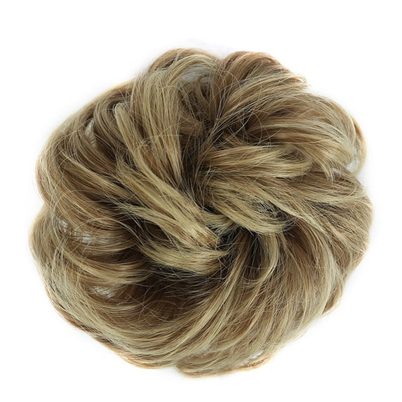 Messy Bun Hair Extension Wrap Scrunchie Curly Updo Piece for Instant Stylish Hairstyles