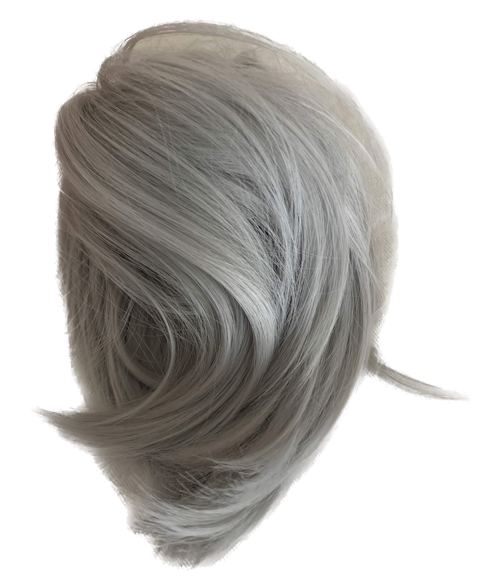 Gray Hair Scrunchy Hairpieces