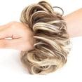 thumbnail image 1 of Messy Bun Hairpiece Extension Curly Hair Bun Scrunchie, 1 of 22