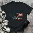 thumbnail image 1 of Messy Bun Just Proud Mom That Didn't Raise Liberals US Flag, Small, Black, 1 of 2