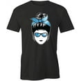 thumbnail image 1 of Messy Bun T-Shirt | Cute Hairstyle Black Tee Gift, 1 of 5