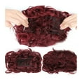 thumbnail image 1 of Messy Curly Hair Bun Extensions Synthetic Updo Hairpiece Chignons Easy Stretch Hair Combs Clip in Ponytail Extensions for Women, 1 of 21