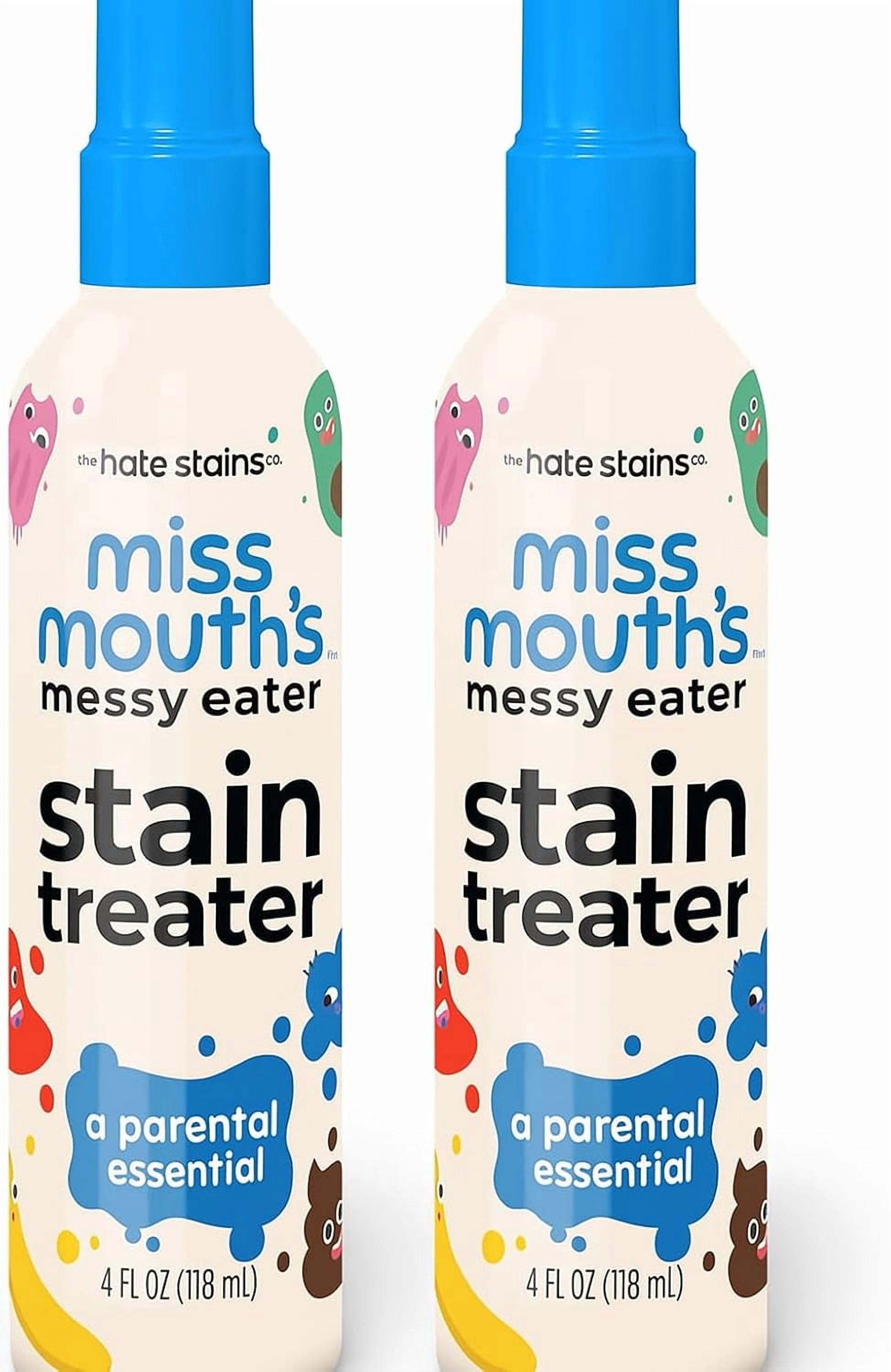 Messy Eater Stain Treater Spray - 4oz 2 Pack Stain Remover - Newborn ...