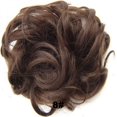 thumbnail image 1 of Messy Hair Bun Hair Scrunchies Extension Curly Wavy Messy Synthetic Chignon for Women Updo Hairpiece 8, 1 of 6
