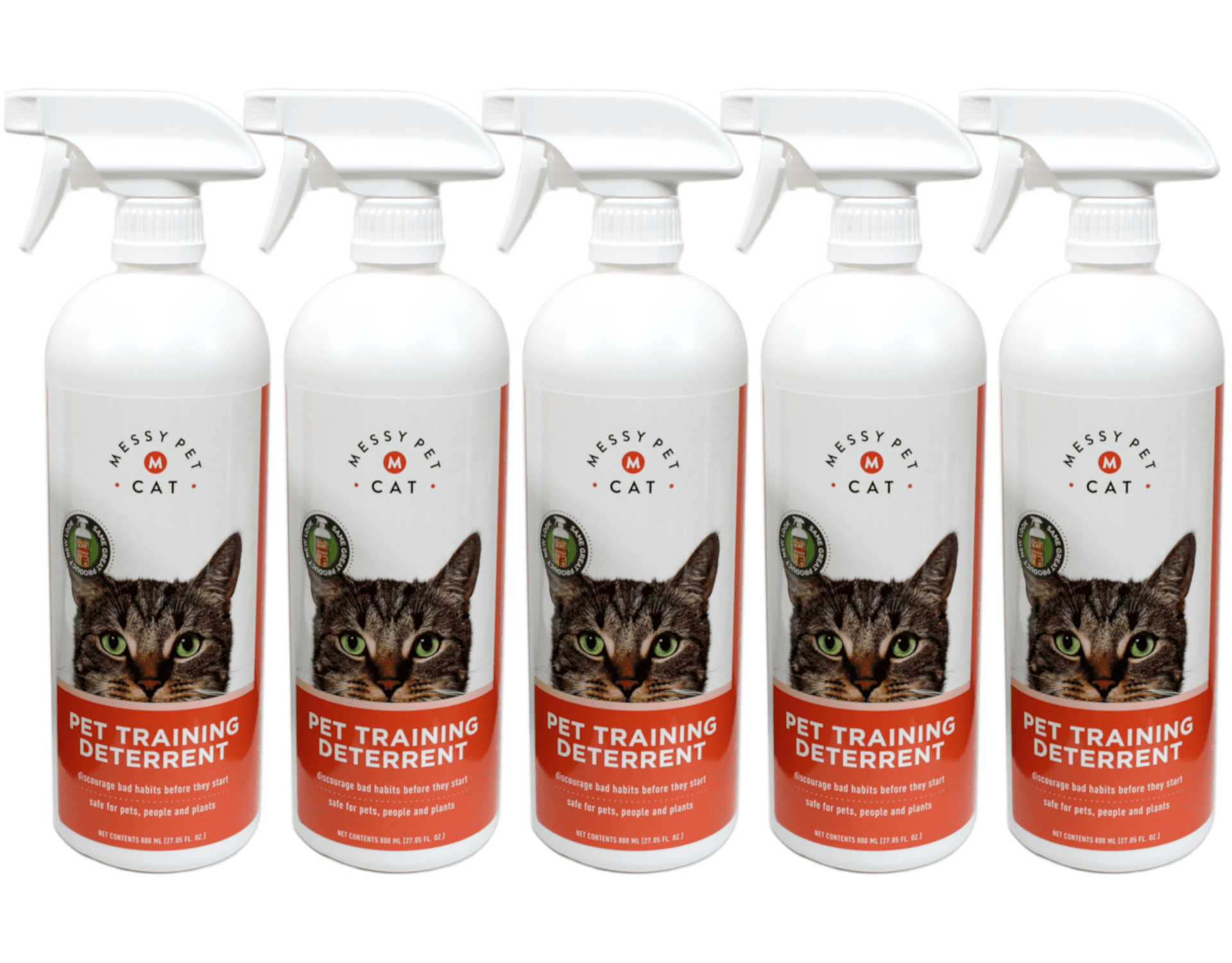 Messy Pet Cat Pet Training Deterrent with Natural PlantBased Odor