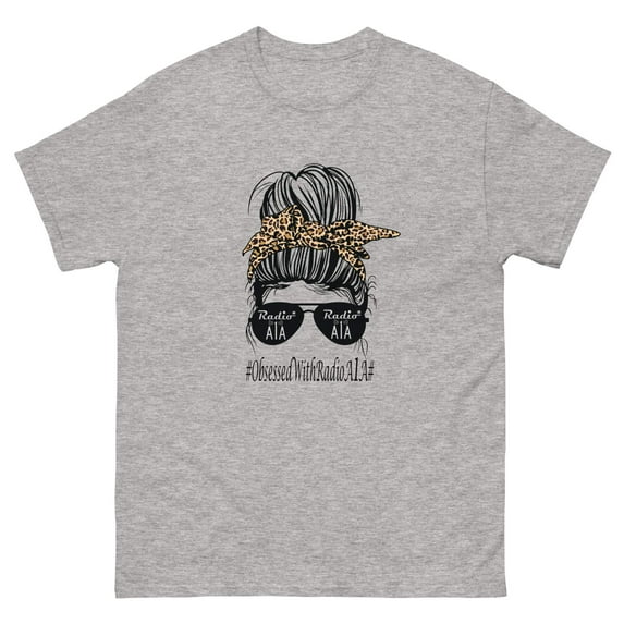 Messy hair Radio A1A tee