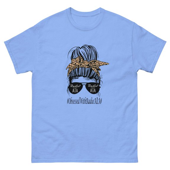 Messy hair Radio A1A tee