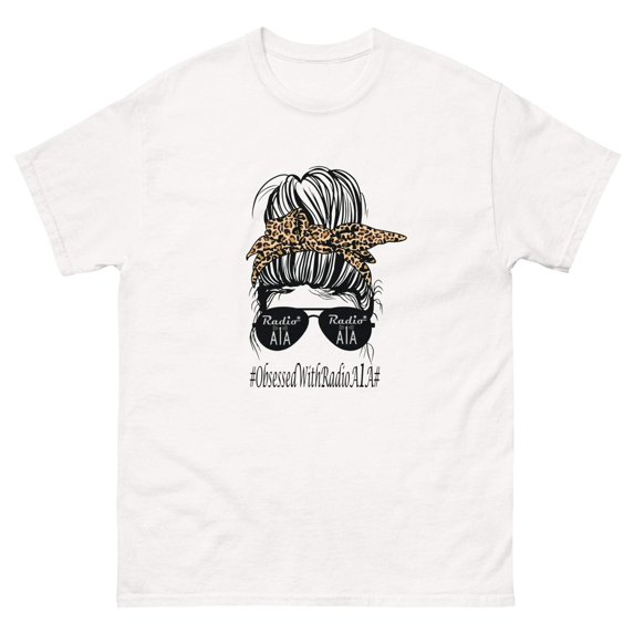 Messy hair Radio A1A tee