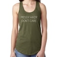 thumbnail image 1 of Messy hair don't care Racerback Tank, 1 of 1