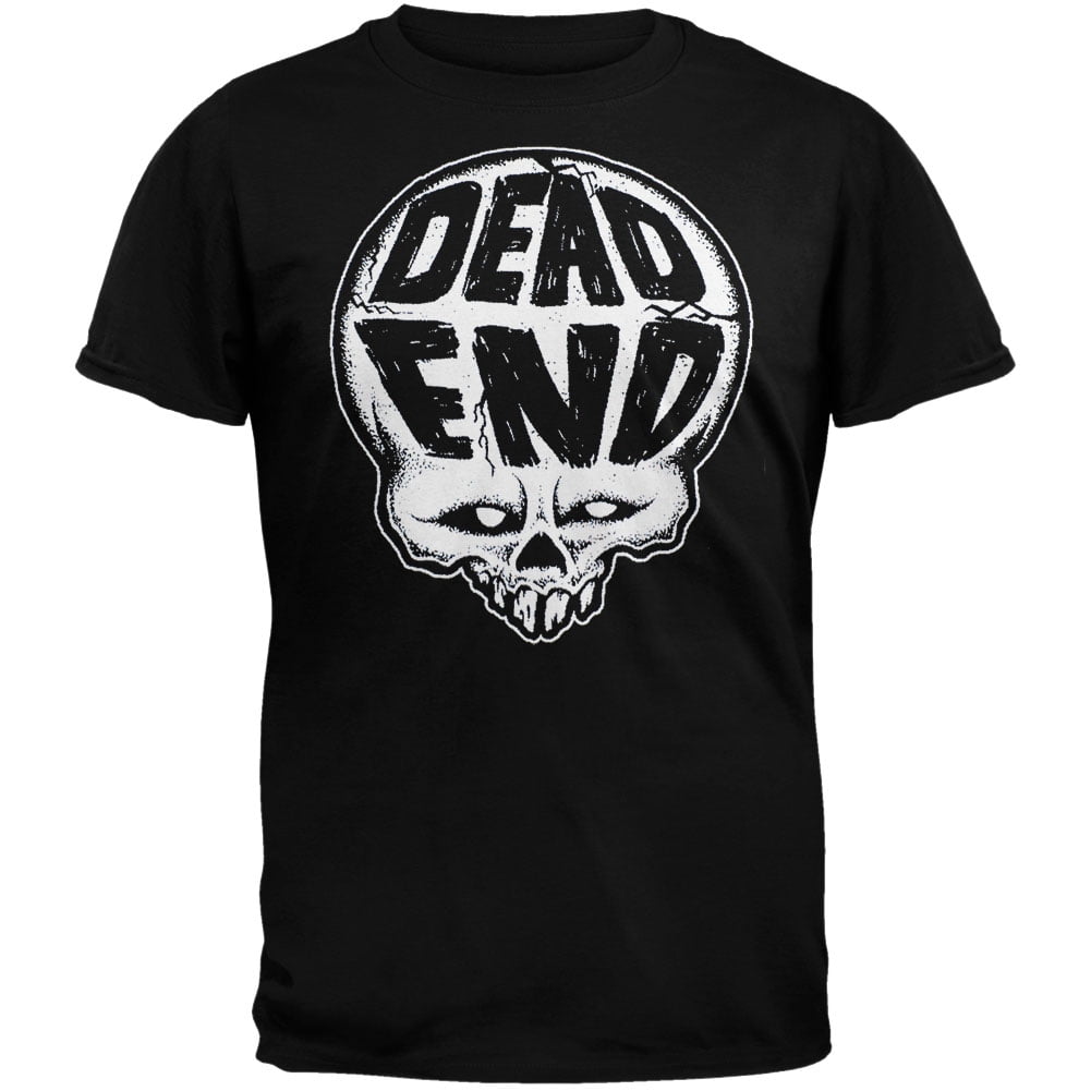 Mest Men's Dead End Skull Head Short Sleeve T Shirt