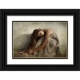 thumbnail image 1 of Mest, Olga 32x23 Black Ornate Wood Framed with Double Matting Museum Art Print Titled - Saudade, 1 of 4