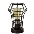 thumbnail image 1 of Mestar Decor Industrial & Modern Simplicity Style 9"H Uplight with a Free Edison Bulb, 1 of 4